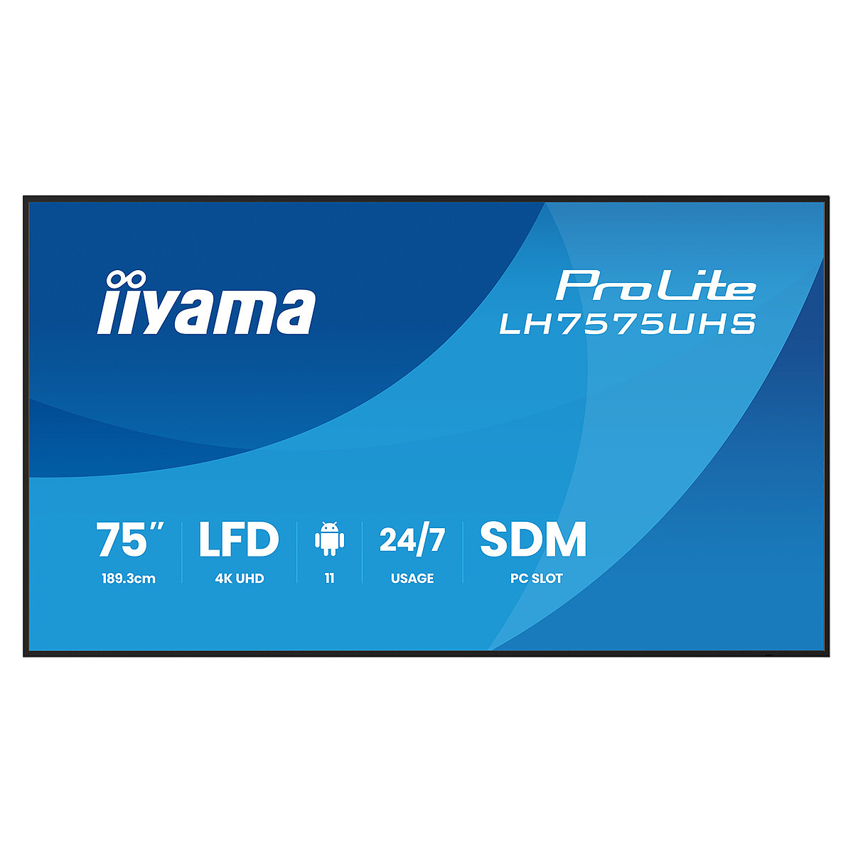 iiyama 75" LED - ProLite LH7575UHS-B2AG