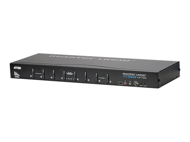 ATEN CS1768 8-Port KVM Switch with Audio and USB