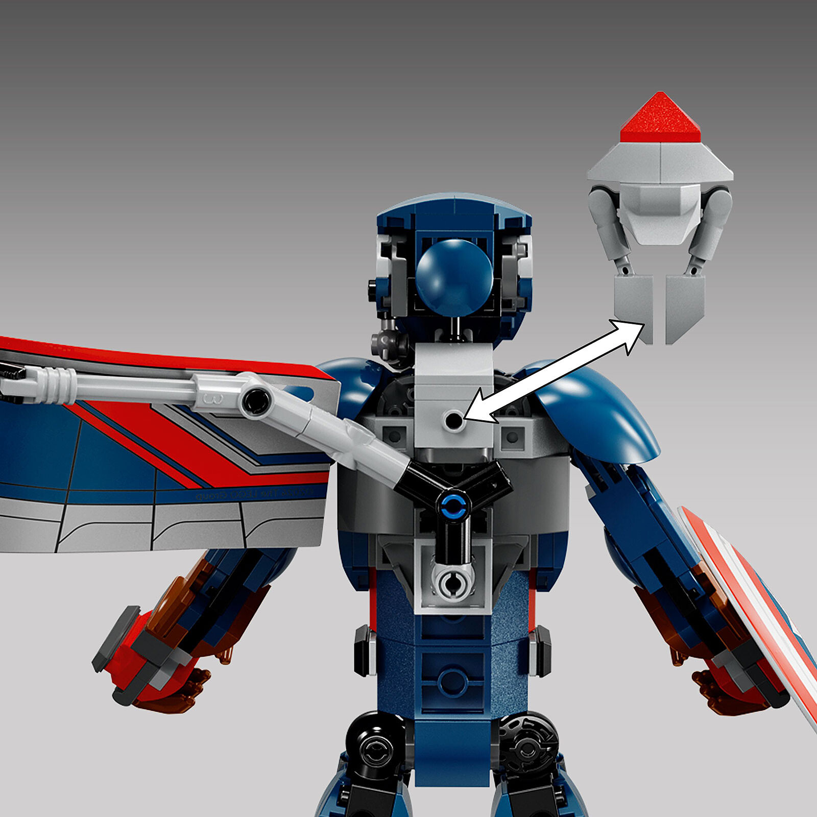LEGO Marvel 76296 New Captain America Action Figure to Build