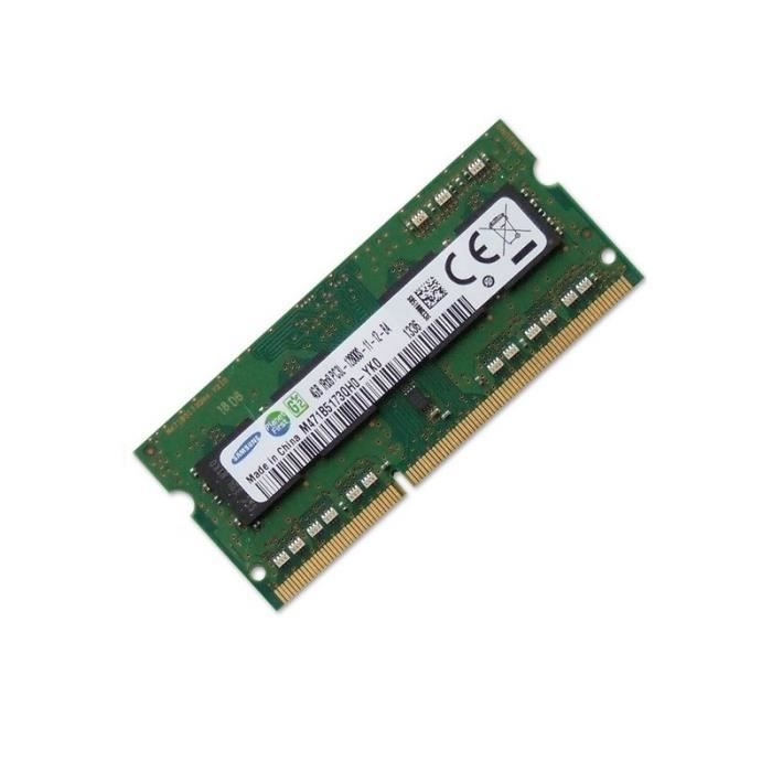Modulo de memoria RAM SO-DIMM Aclouddate® 4GB DDR3 (PC3L-12800S, M471B5173QH0-YK0, CL11)