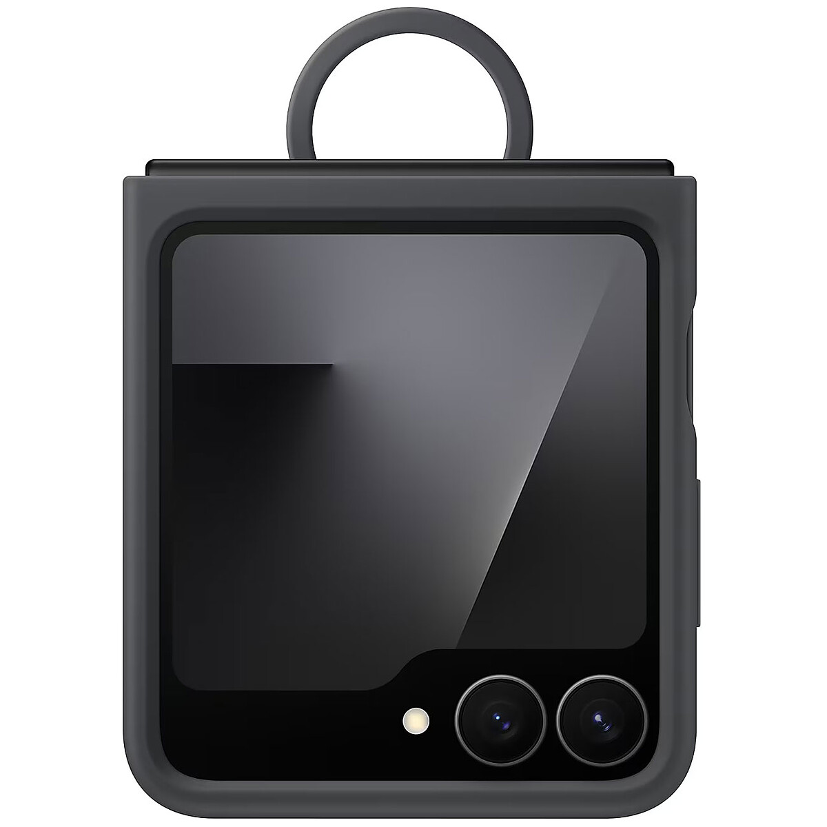 Samsung Coque Silicone  Anneau Galaxy Z Flip 7 FE