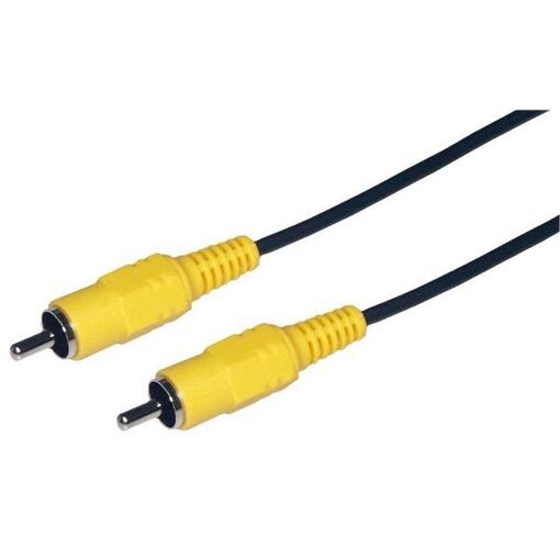 MCL Samar Coaxial Video/Audio Cable - 1.5m RCA Male to RCA Male