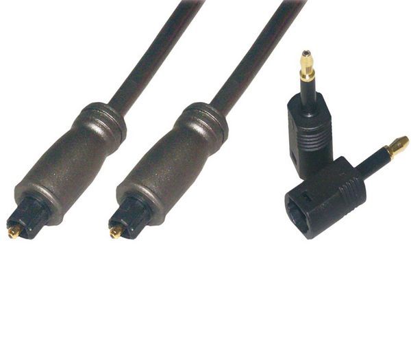 Kit de câbles audio numériques MCL - TOSLINK optique mâle/mâle