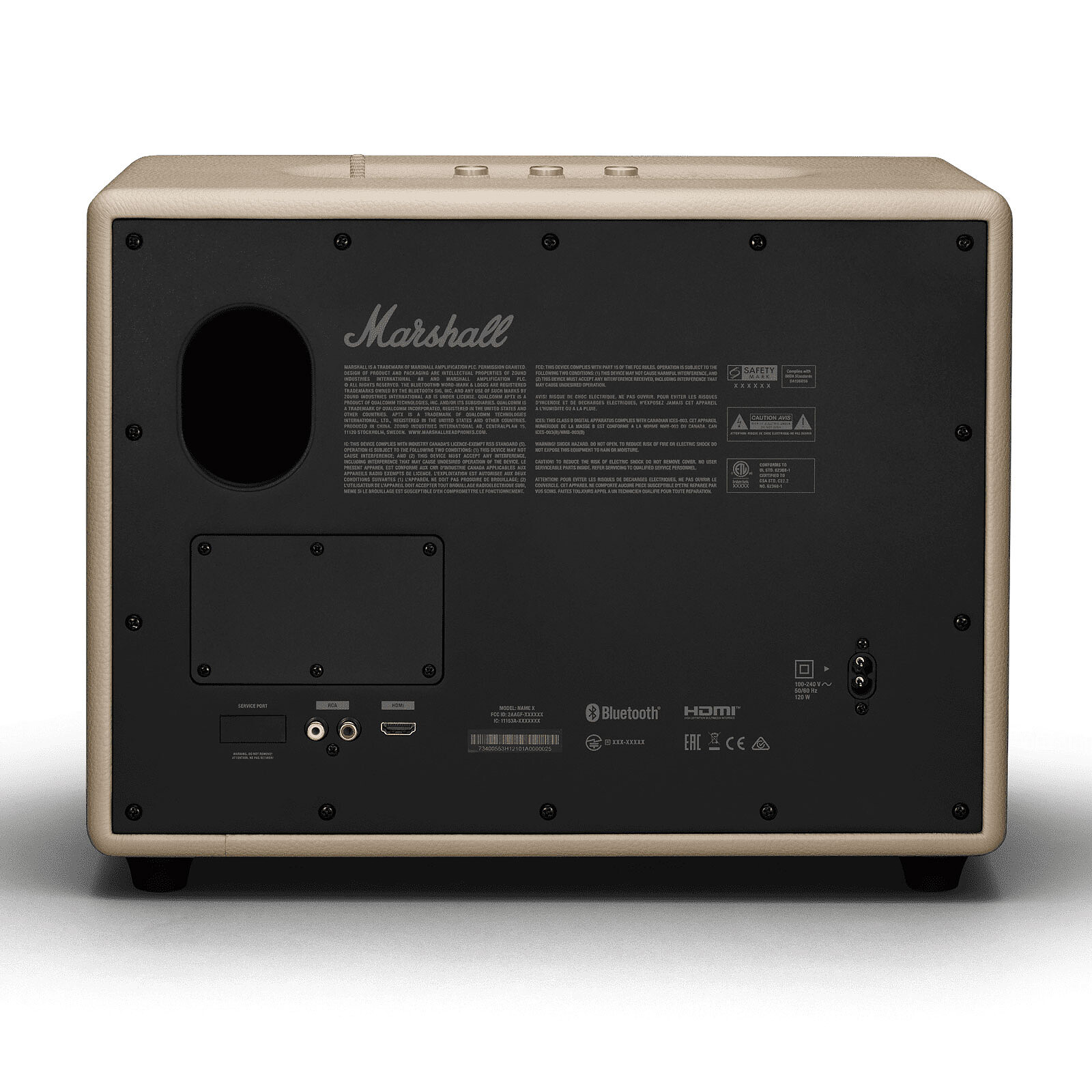 Casque Marshall Woburn III Cream