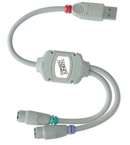 Lindy USB Keyboard and Mouse Adapter