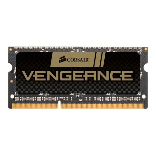 Módulo de memoria Corsair Vengeance 8GB DDR3 SO-DIMM 204 pines 1600MHz (PC3-12800) CL10 1.5V sin tampón no ECC