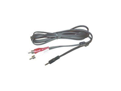 Cable de audio estereofónico MCL 3,5 mm macho a RCA macho