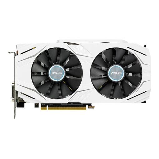 Carte graphique ASUS GTX 1060 Double OC - GF GTX 1060 - 3 Go GDDR5 - PCIe 3.0 x16 - DVI, 2 HDMI, 2 DisplayPort