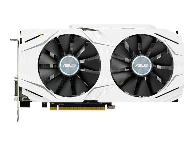 ASUS GTX 1060 Dual OC - Graphics Card - GF GTX 1060 - 3GB GDDR5 - PCIe 3.0 x16 - DVI, 2x HDMI, 2x DisplayPort