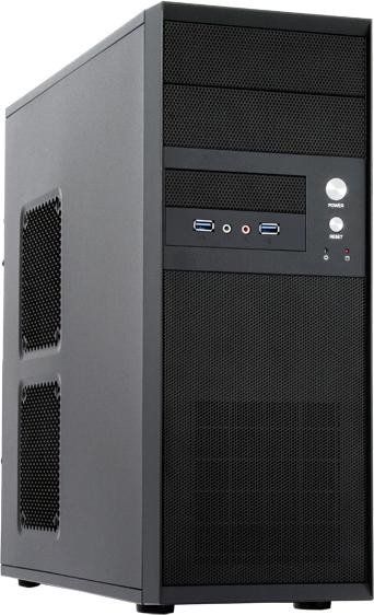 Chieftec Mesh CQ-1B-U3 Mid-Tower ATX Computer Case - Black