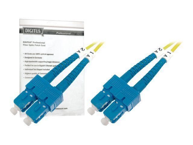 Digitus 10m Optical Fiber SC (M) to SC (M) Cable