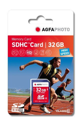 Agfaphoto 32GB Class 10 SDHC Memory Card