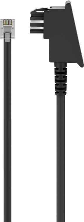 Goobay 68536 Phone Cable 6m Black