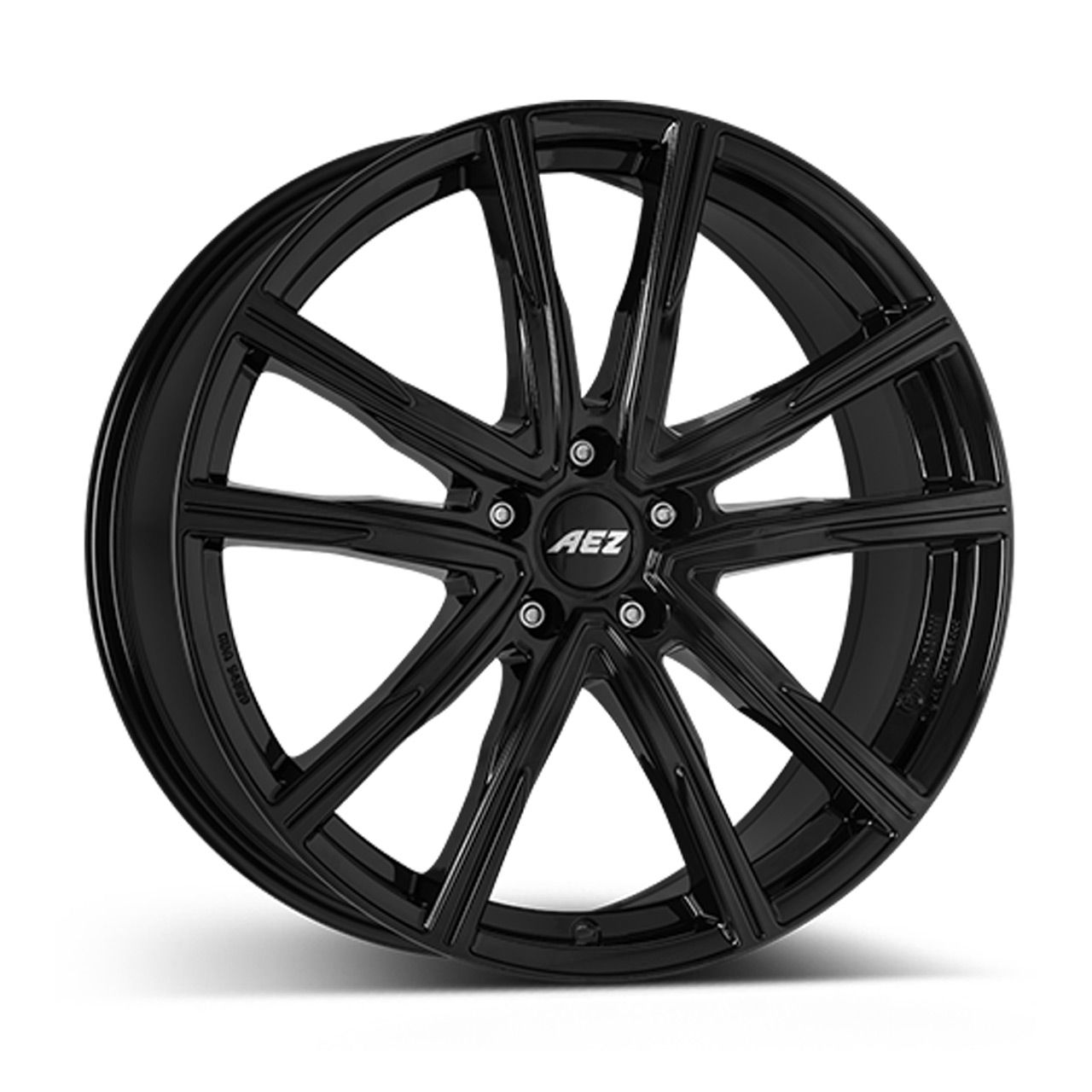AEZ Montreal Black Alloy Wheels 8.0J x 20, 5x108 ET40