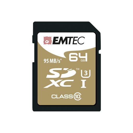 Tarjeta de memoria flash Dexxon SpeedIN' - 64 GB - Clase UHS 3/Clase 10 - SDXC UHS-I