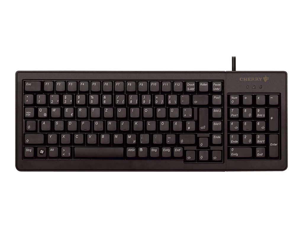 Cherry XS Complete G84-5200 Keyboard, PS/2 & USB, French, Cherry ML Switch, Black