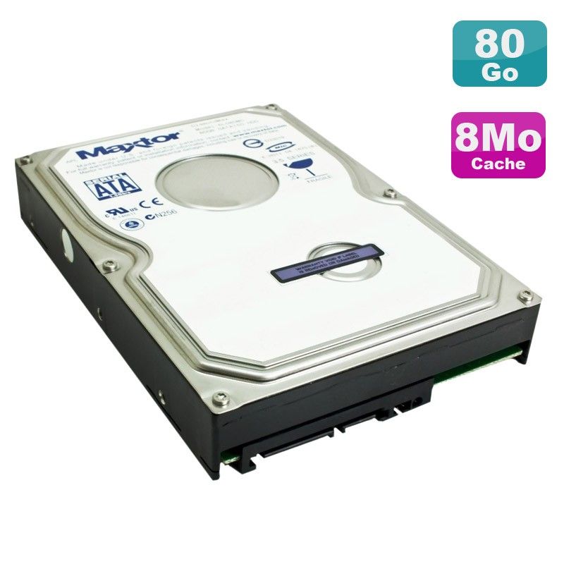 Maxtor DiamondMax 10 - 80GB Internal HDD - 3.5" SATA 3Gb/s - 7200 RPM - 8MB Buffer