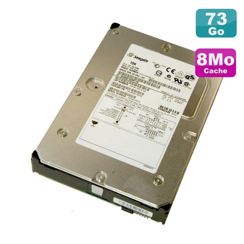 Disco duro Seagate Cheetah 15K.3 de 73 GB Ultra SCSI 3,5'' interno