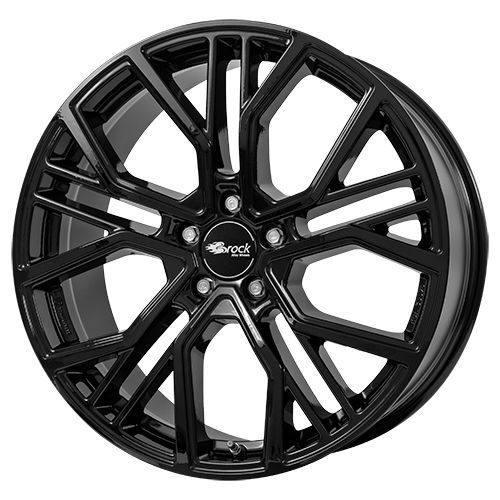 Brock B41 Black Gloss Alloy Wheel, 21x11.0, 5x112 ET49
