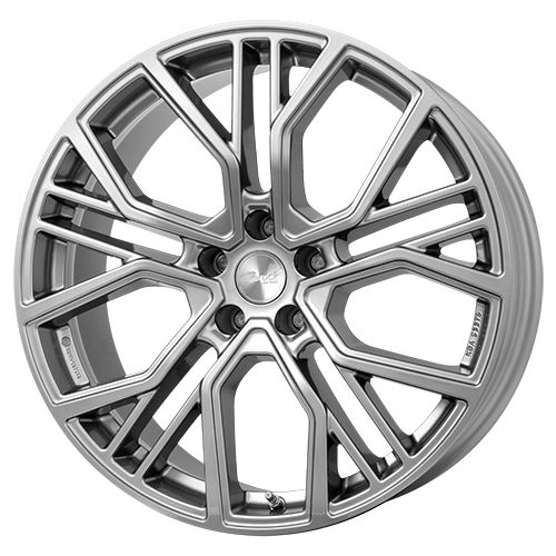 Pneumatique BROCK B41, jante en alliage, gris ferrique (FG), 10.0J x 21, 5x112 ET20