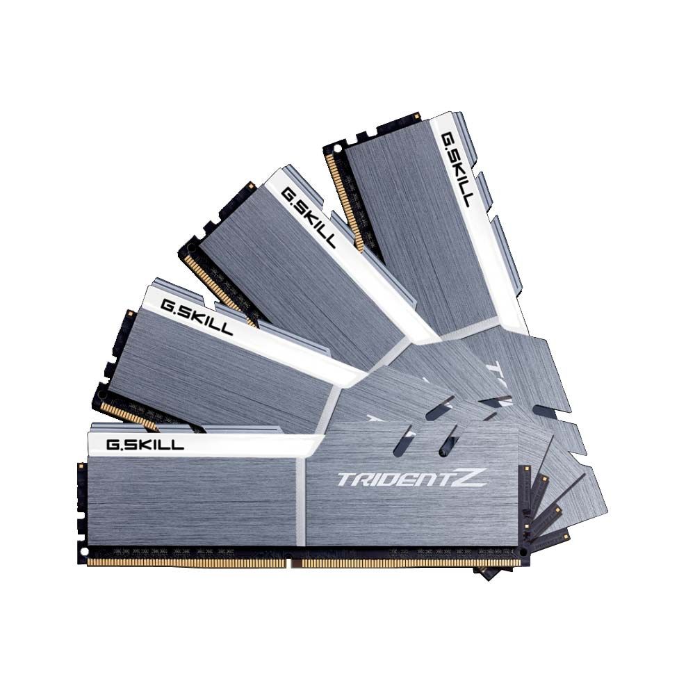 G.Skill Trident Z 32GB (4x8GB) 3200MHz CL15 Quad-Channel DDR4 RAM Kit - F4-3200C15Q-32GTZSW