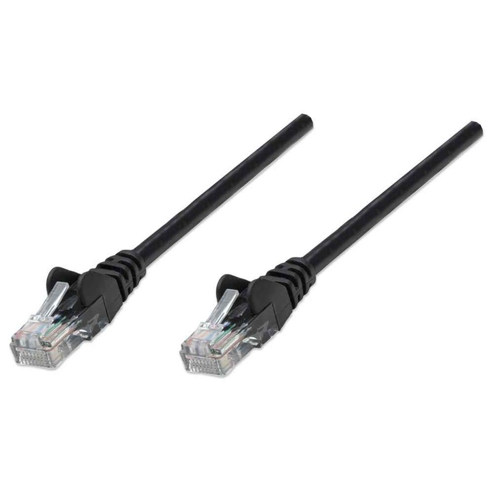 IC Intracom Network Cable Black 3m Cat5e U/UTP (UTP)