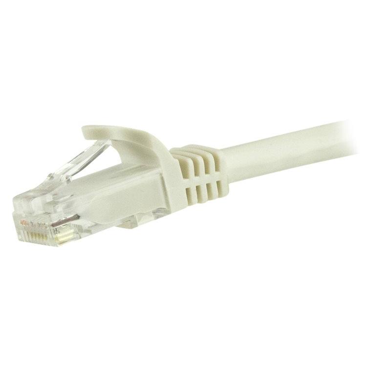 StarTech 15m CAT6 Ethernet Cable, White