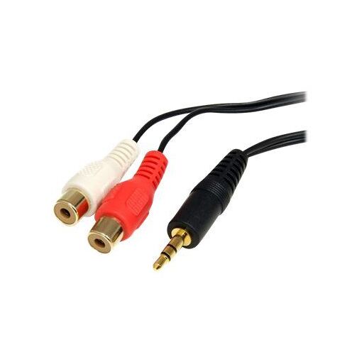 StarTech 6ft 3.5mm to RCA Cable (MU1MFRCA)