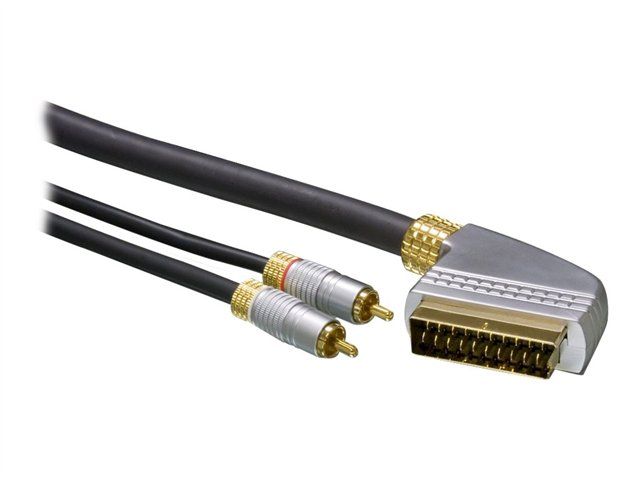 Philips Audio Cable, 1.5m, SCART to RCA