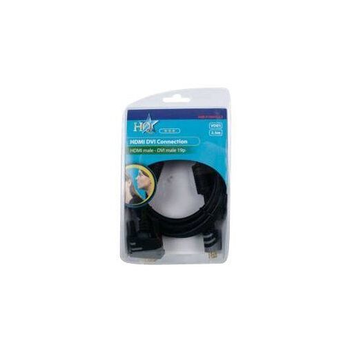 Cable Nedis HDMI a DVI-D - 2,5 m, Negro