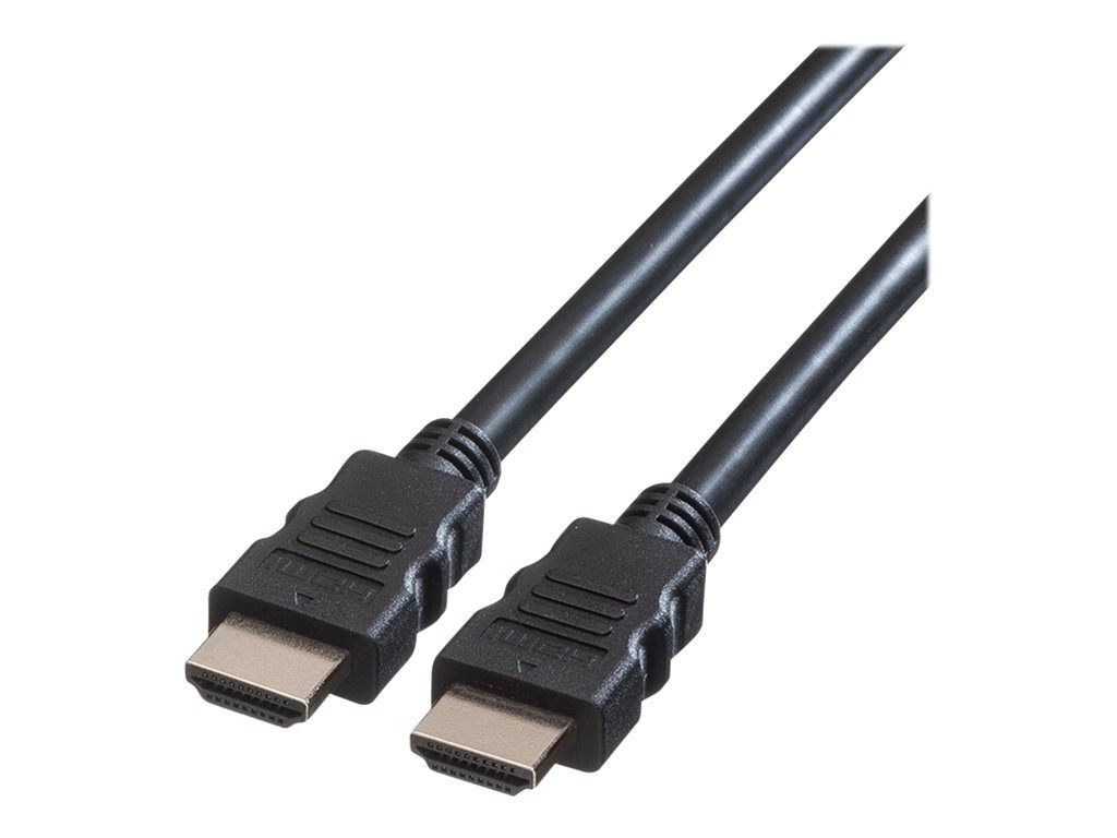 Cable HDMI Secomp - 1 m Blindado Hombre-Hombre Negro
