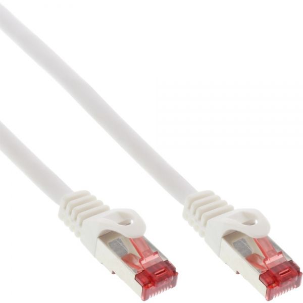InLine Cat6 S/FTP Cable, 15m, White