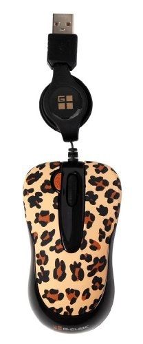 G-Cube LuxLeopard Brown Optical USB Mouse