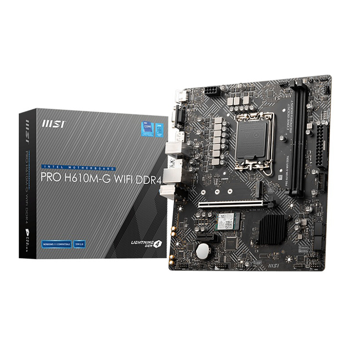 MSI PRO H610M-G WIFI DDR4