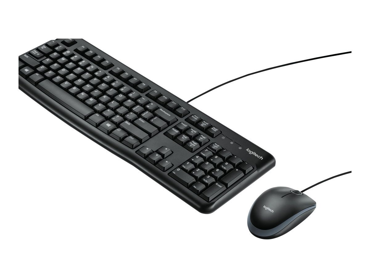 Logitech MK120 Desktop Keyboard and Mouse Set - USB