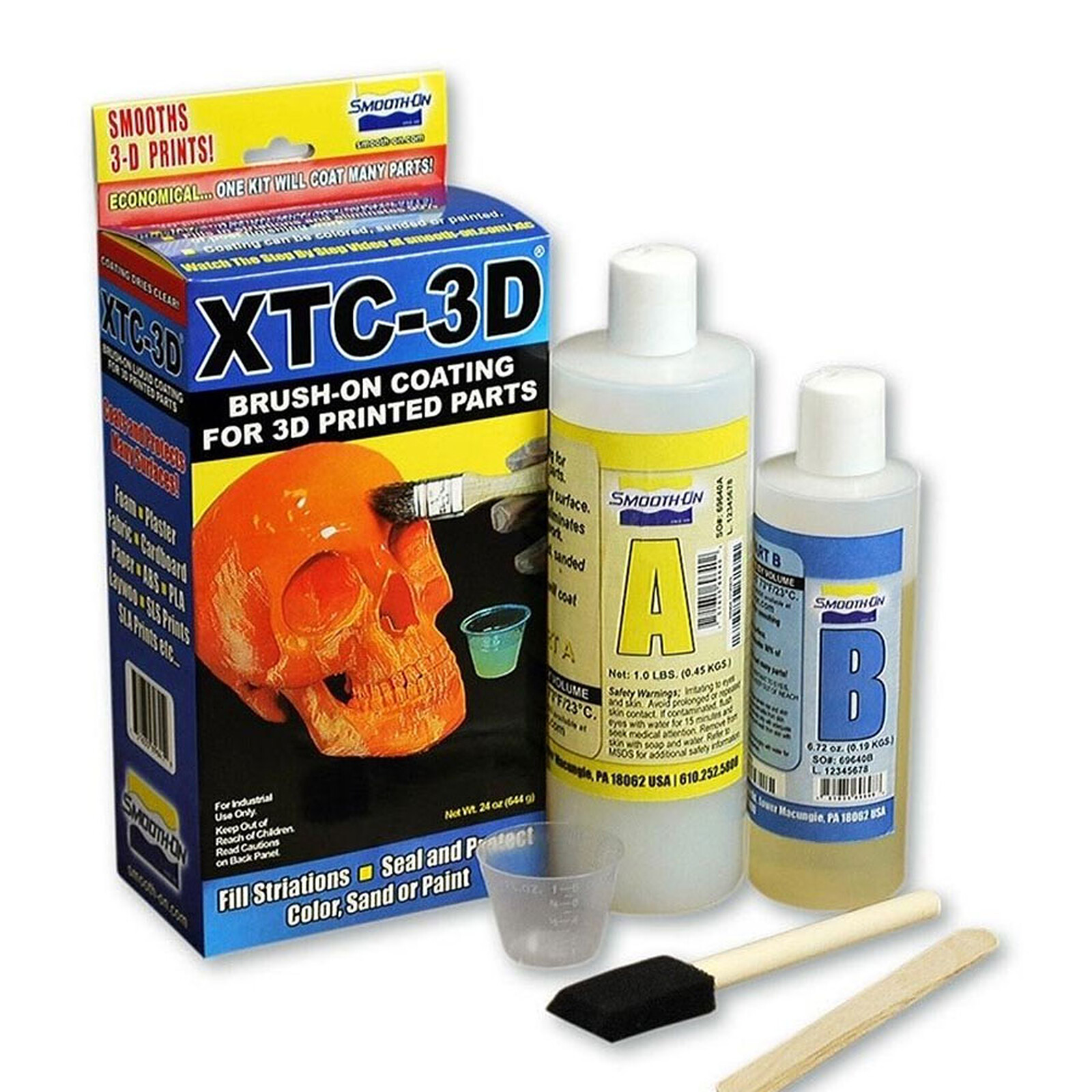 Smooth-On XTC 3D Polishing 3D printing