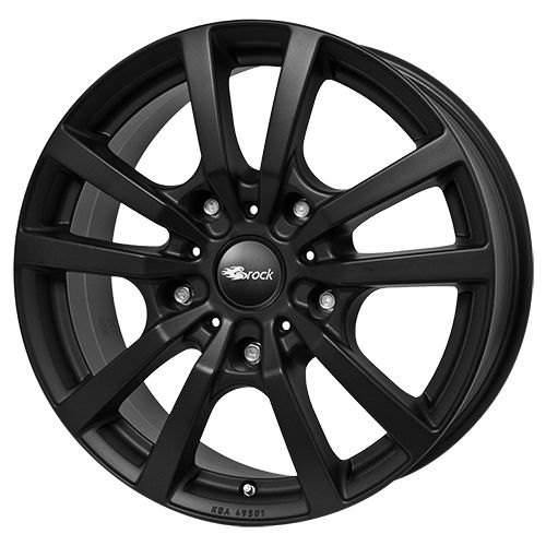RC-DESIGN RC25T Black Clear Matt Alloy Wheel