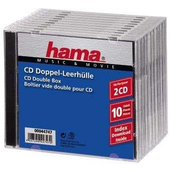 Hama Double CD Case (10 Discs)