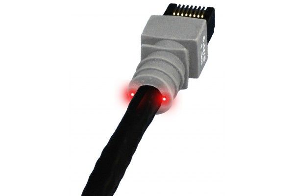 PatchSee Class6Patch - 2.1cm RJ-45 to RJ-45 Cable - FTP CAT 6 - Black