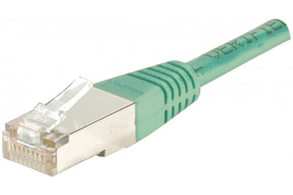 Dexlan CAT6 FTP RJ45 Patch Cable - Green - 1m