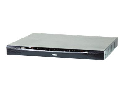 ATEN Technology KVM over IP KN2140VA - Keyboard, Video, Mouse and Audio Switch - CAT5 - 40 x KVM/Audio - 1 Local User - 2 IP Users - Desk or Rack Mountable
