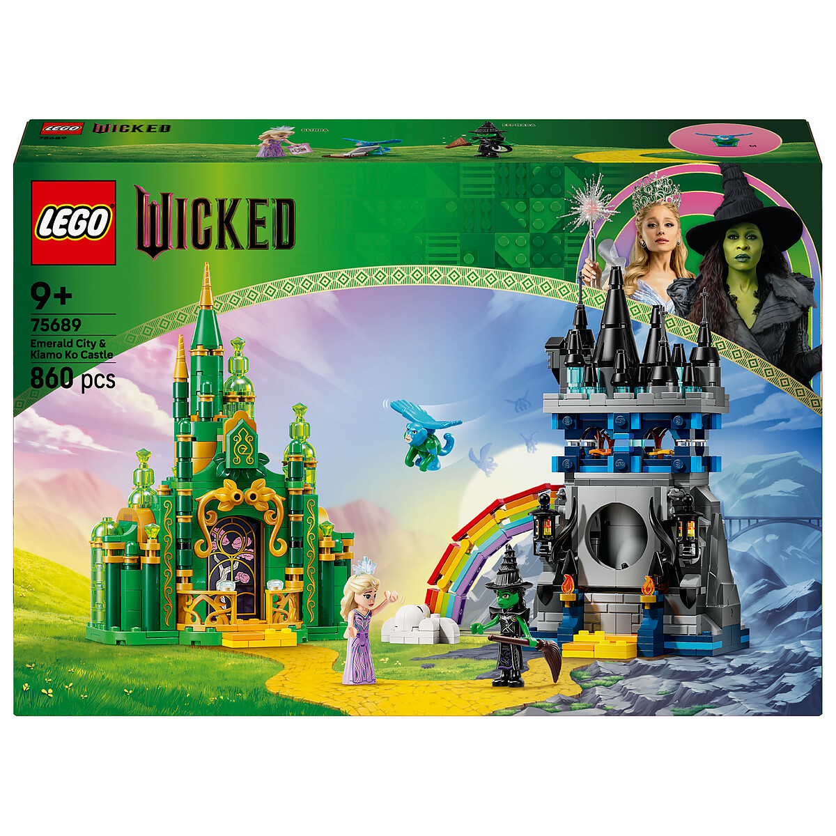LEGO Wicked 75689 Emerald City et le Château de Kiamo Ko
