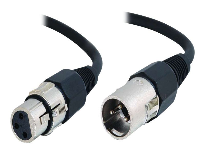 C2G Pro-Audio Audio Cable - 5m XLR3 Male to Female - Shielded Twisted Pair (SFTP)