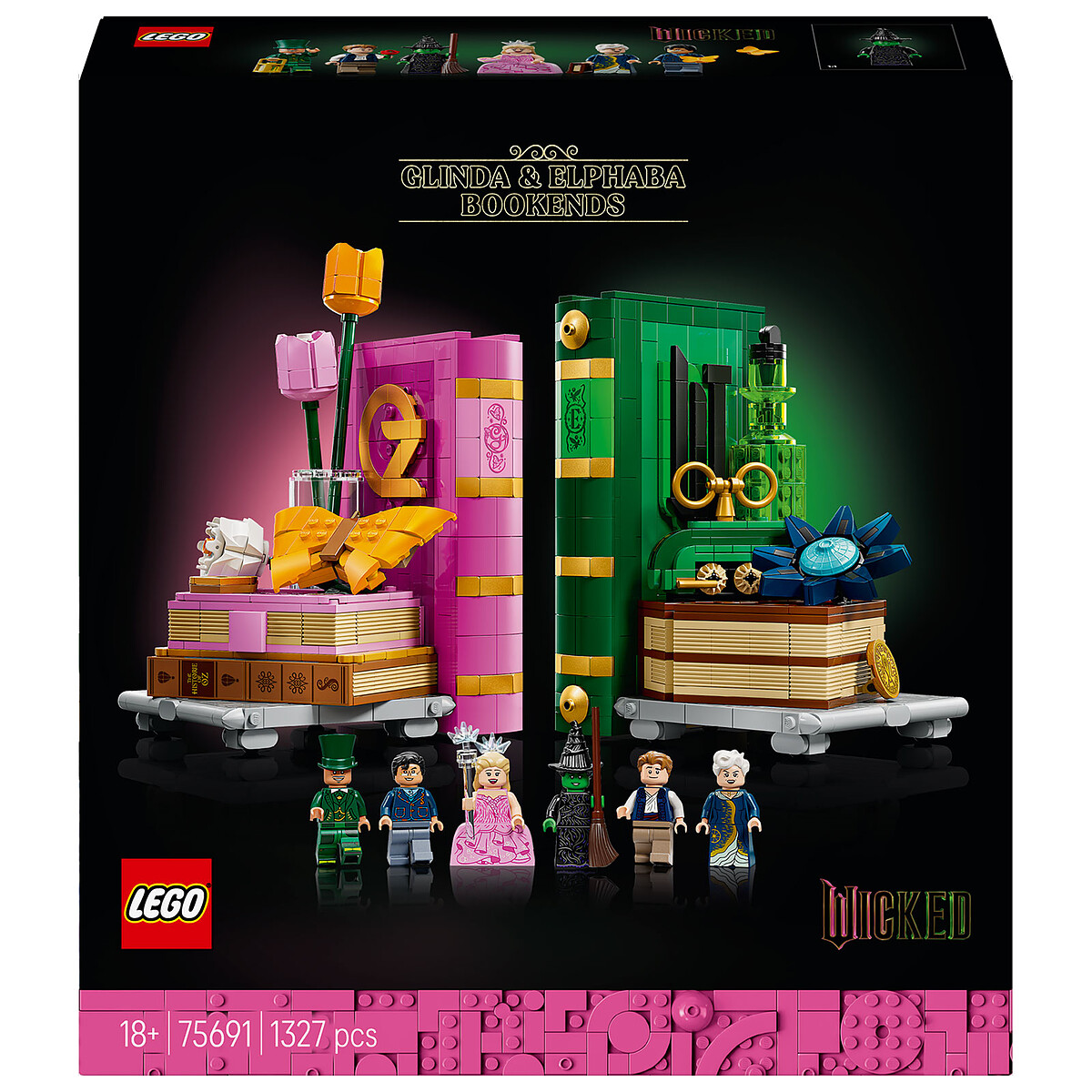 LEGO Wicked 75691 Book nook de Glinda et Elphaba