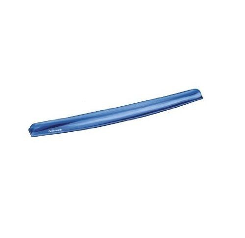 Fellowes Gel Crystal Wrist Rest, Blue (91137)