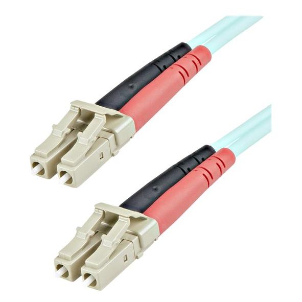 StarTech 1m Multimode OM3 Fiber Optic Cable LC/UPC to LC/UPC