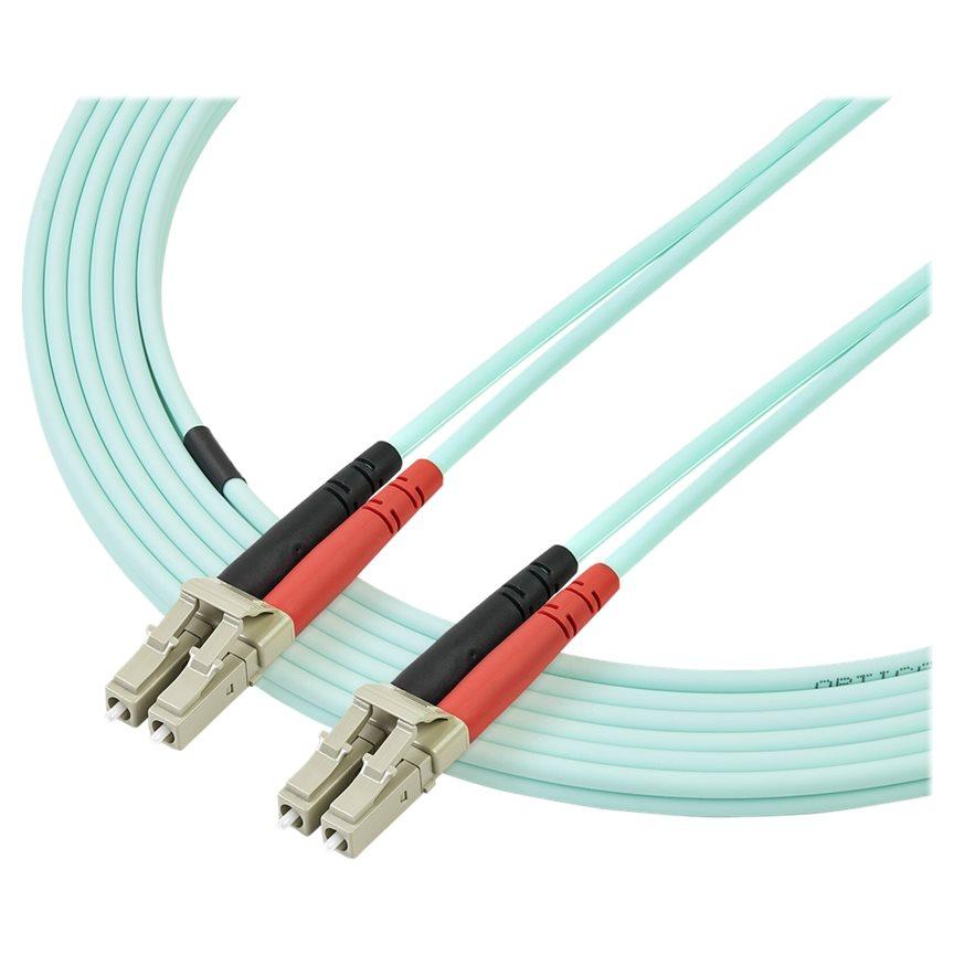 StarTech 5m Multi-Mode OM3 Fibre Optic Cable - LC/UPC to LC/UPC, 50/125 Microns