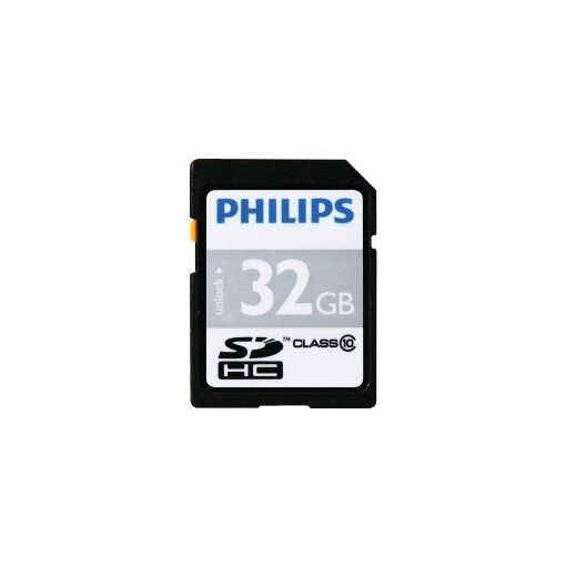 Philips 32GB SDHC Memory Card Class 10