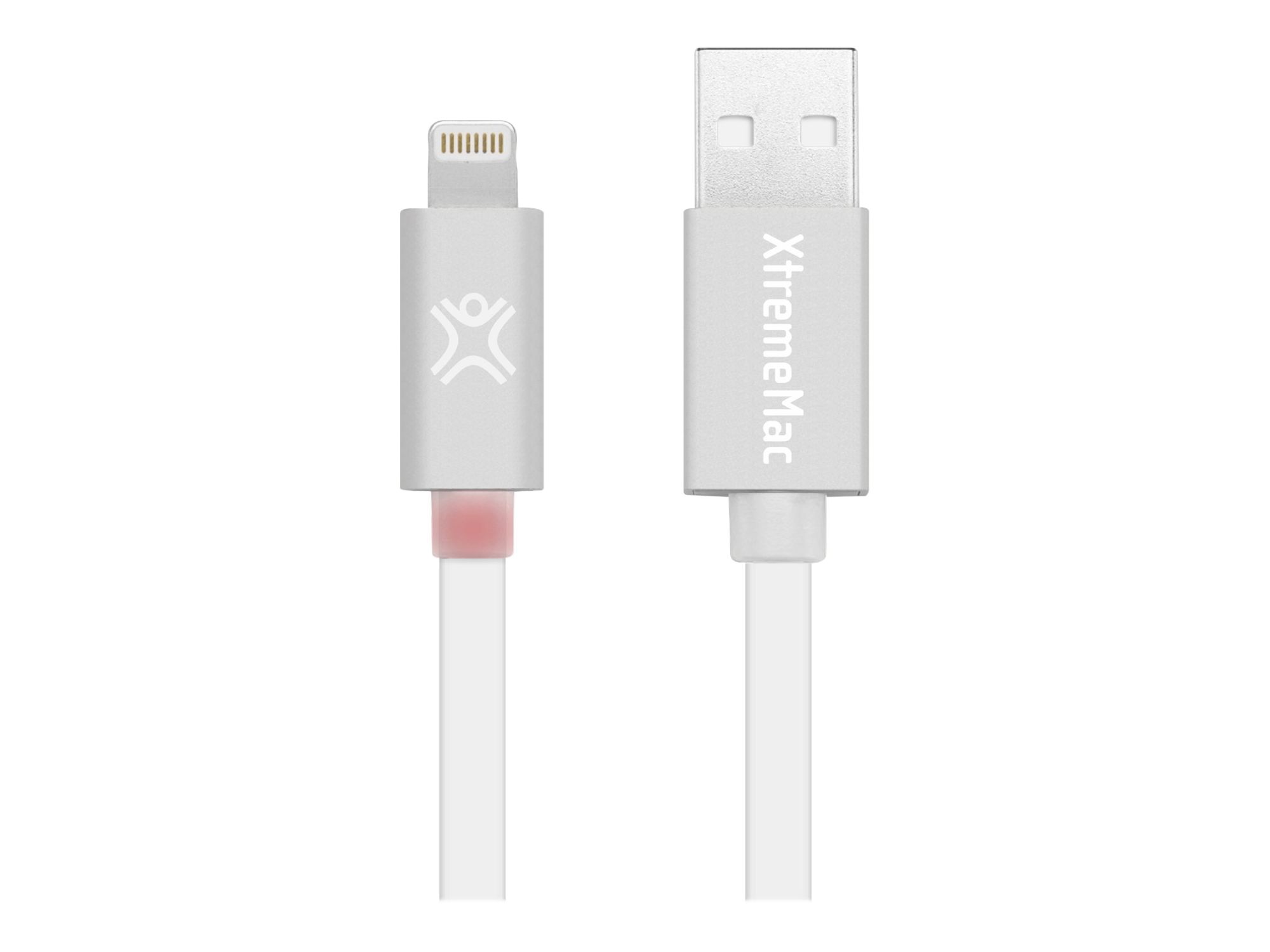 Imation Lightning Cable - 1.2m - Silver White - Flat