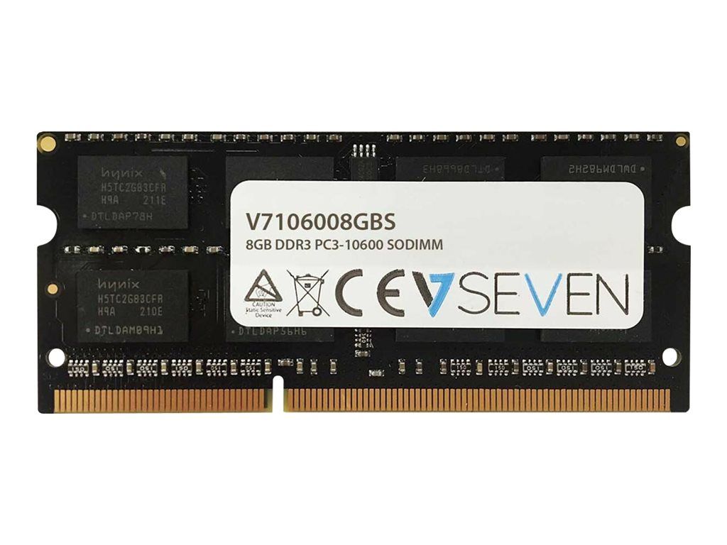 V7 8GB DDR3 SO-DIMM 204-Pin 1333MHz Unbuffered Non-ECC Memory Module